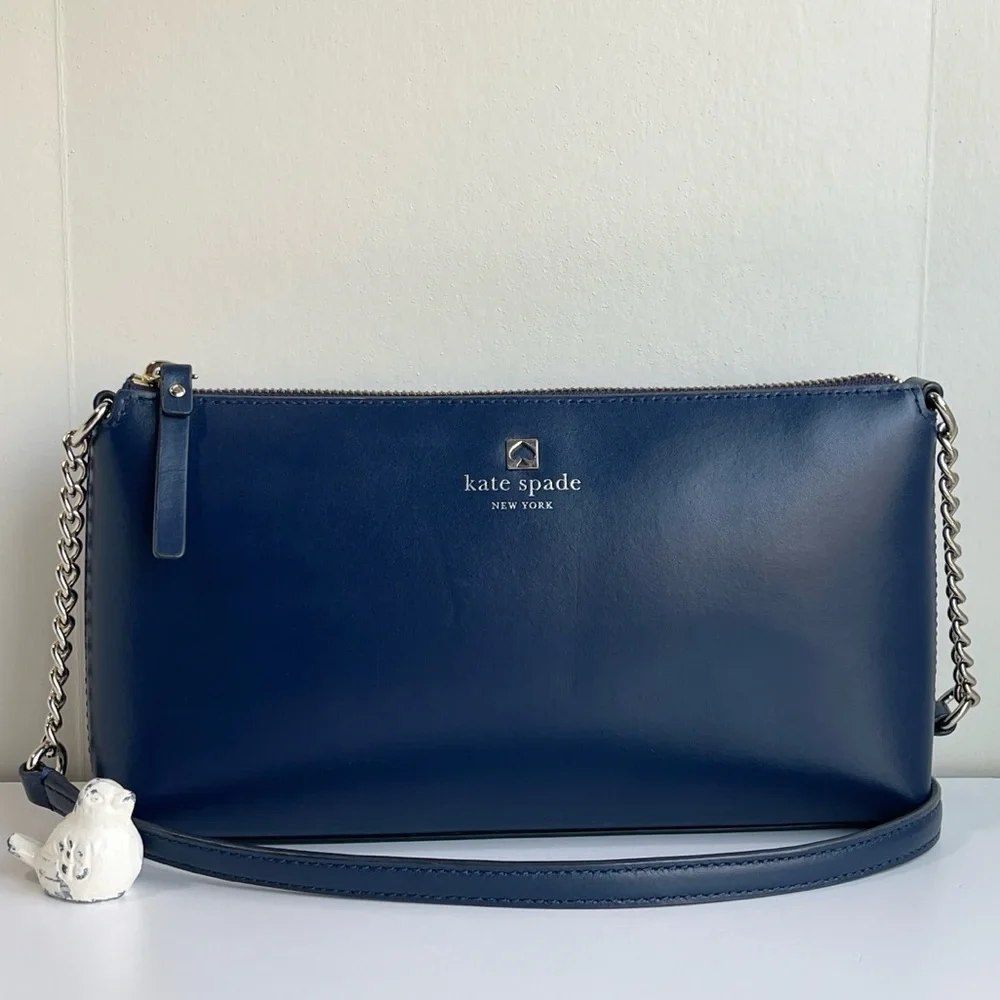 Kate Spade ♠️ New York Weller Street Declan Leather Crossbody